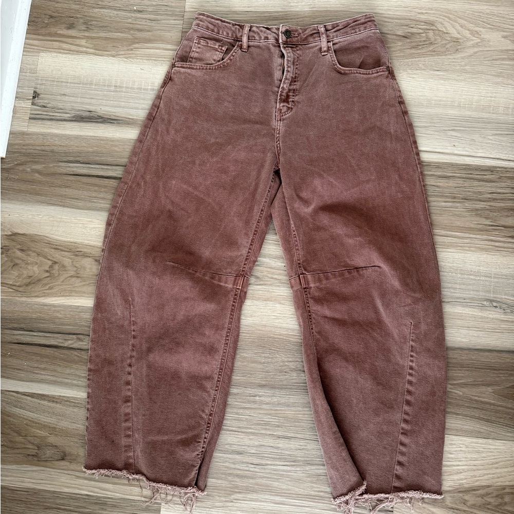 Just Black High Rise Brown Jeans - Picture 5 of 6